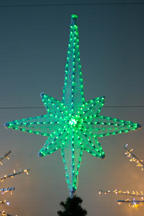 Макушка Роза Ветров RGB 100 см. для елей высотой от 6 до 15 м.,  Green Trees (roz-100rgb)