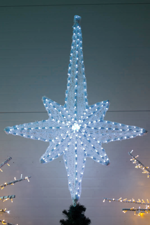 Макушка Роза Ветров RGB 100 см. для елей высотой от 6 до 15 м.,  Green Trees (roz-100rgb)