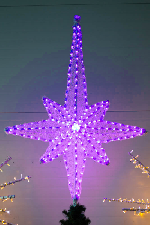 Макушка Роза Ветров RGB 100 см. для елей высотой от 6 до 15 м.,  Green Trees (roz-100rgb)