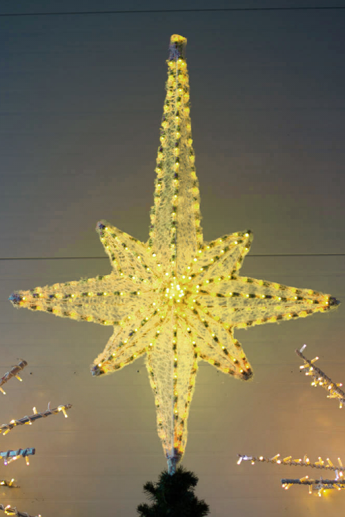 Макушка Роза Ветров RGB 100 см. для елей высотой от 6 до 15 м.,  Green Trees (roz-100rgb)