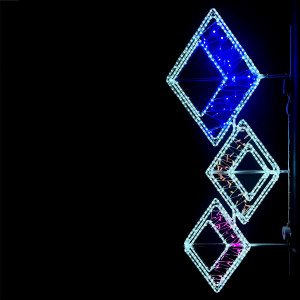 Светодиодная консоль Ромбы, 80*180 см., LTC (LC-13409)