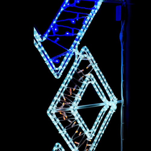 Светодиодная консоль Ромбы, 80*180 см., LTC (LC-13409)