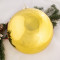 Пластиковый шар 140 мм., золотой, глянцевый,  Kaemingk (022260)