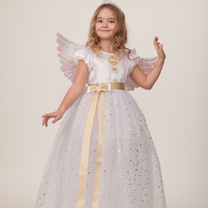 Карнавальный костюм Ангел размер 72, рост 140 см. (21-13-140-72) 