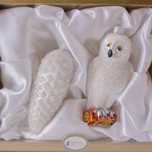 Набор Сова снежная, 2 шт., в подарочной упаковке, Витус (6299)