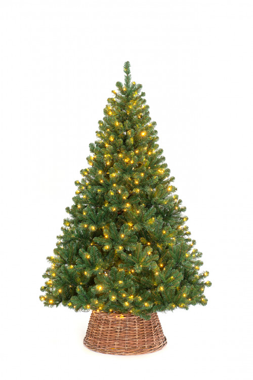 Искусственная елка Звездная 270 см., 770 мульти+теплых белых LED ламп, мягкая хвоя, ЕлкиТорг (189270) в Санкт-Петербурге