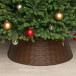 Корзина под елку Премиум Царская Лоза 87 см., разборная, лесной орех, ЕлкиТорг (87-222)
