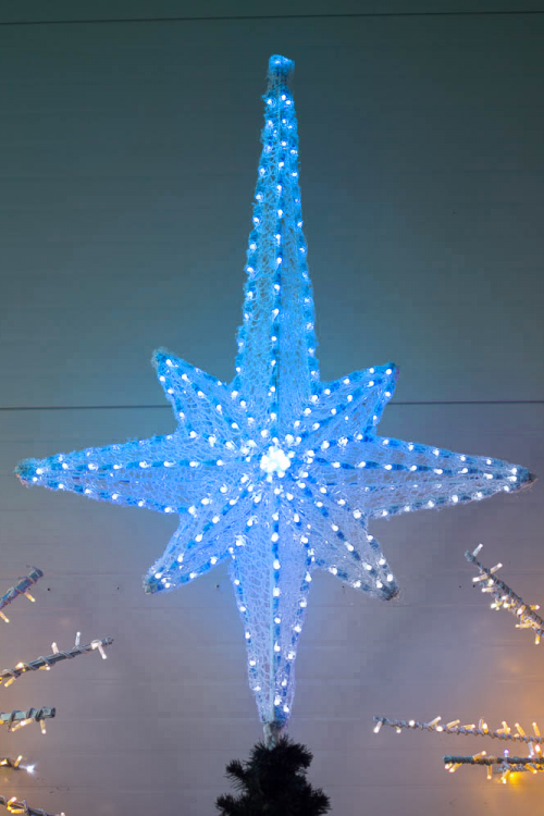 Макушка Роза Ветров RGB 150 см. для елей высотой от 10 до 20 м., Green Trees (roz-150rgb)