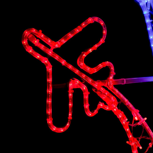 Светодиодная консоль Самолеты 80*180 см, Триколор, LTC (LC-13410)