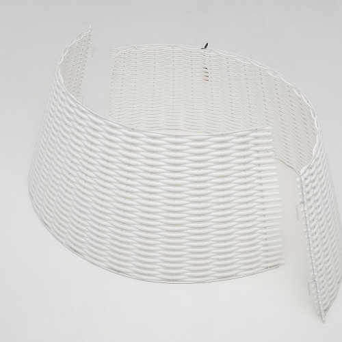 Корзина под елку Люкс Палермо 65 см., разборная, белый, ЕлкиТорг (65-223) в Санкт-Петербурге