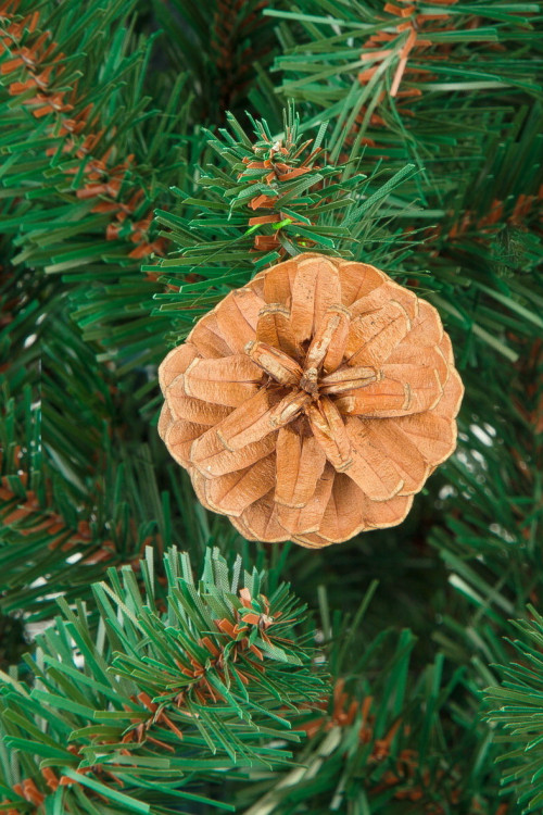 Искусственная елка Лапландия с шишками 270 см., мягкая хвоя, ЕлкиТорг (12270)