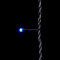Светодиодная бахрома 3,1*0,5 м., 150 синих LED ламп, черный провод ПВХ, Beauty Led (PIL150-11-2B)