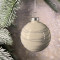 Набор стеклянных шаров Вьюга 70 мм., 18 шт., серебро, Christmas De Luxe (86789)