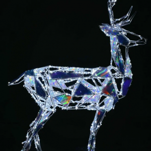  Светодиодная фигура Олень полигональный 160 см., Сад Радости (SR040)