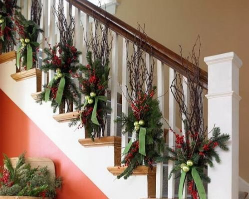 Декорированная ветка Беатрис 73 см., заснеженная, House of Seasons (83043)