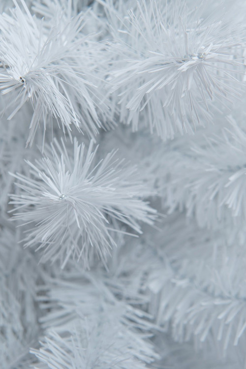 Искусственная елка Настенная белая 120 см., мягкая хвоя ПВХ, ЕлкиТорг (106120)