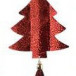 Подвеска на елку Рождественская Ель 8*19 см, красный, Kaemingk  (385526/6)