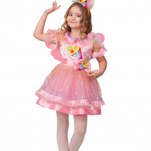 Карнавальный костюм Пироженка-мороженка размер 72, рост 140 см. (21-19-140-72) 