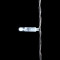 Светодиодная гирлянда с колпачком 100 холодных белых LED ламп 10 м., мерцание, 24В., прозрачный провод ПВХ, IP65, Beauty Led (PST100BLWCAP-10-1W)