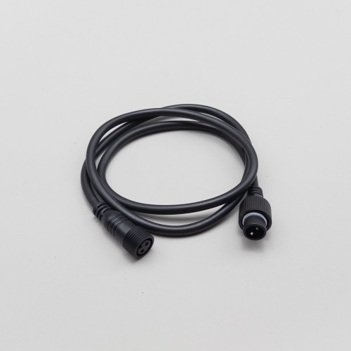 Соединитель 1 м. для бахромы, занавесов и нитей, 220В., провод черный каучук, IP65, LTC (LLS1M-1) в Санкт-Петербурге