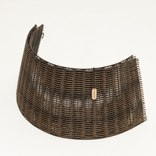 Корзина под елку Люкс Палермо 87 см., разборная, корица, ЕлкиТорг (87-224)