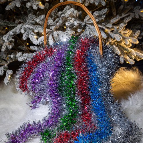 Мишура Шарм д.80 мм., дл.2 м.,зеленый, КАЗ КОМ (Г-283/зеленый)