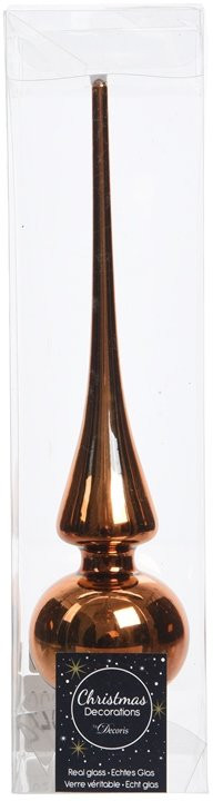Елочная макушка Classic 26 см, медный, стекло, KAEMINGK (114629)