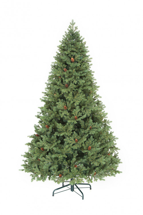 Искусственная елка Чарующая 240 см., 100% литая хвоя, ЕлкиТорг (130240)