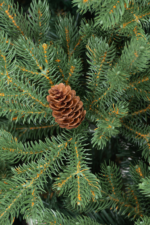 Искусственная елка Чарующая 240 см., 100% литая хвоя, ЕлкиТорг (130240)