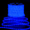 Дюралайт светодиодный 2-х проводной, диаметр 13 мм., 220В, синие LED лампы 36 шт на 1 м., бухта 100 м., матовый, статика, Teamprof (TPF-DL-2WHM-100-240-B)