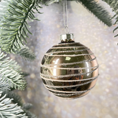 Набор стеклянных шаров Розовый пунш 70 мм., 18 шт., нежно-розовый, Christmas DeLuxe (86793)