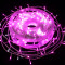 Светодиодная нить с мерцающим диодом 40 м., 220V, 400 розовых LED ламп, белый провод ПВХ, соединяемая, Winner Light (P.01.6w.400+)