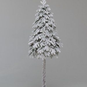 Искусственная елка Тароко заснеженная 150 см., 100% литая хвоя, ЕлкиТорг (198150)