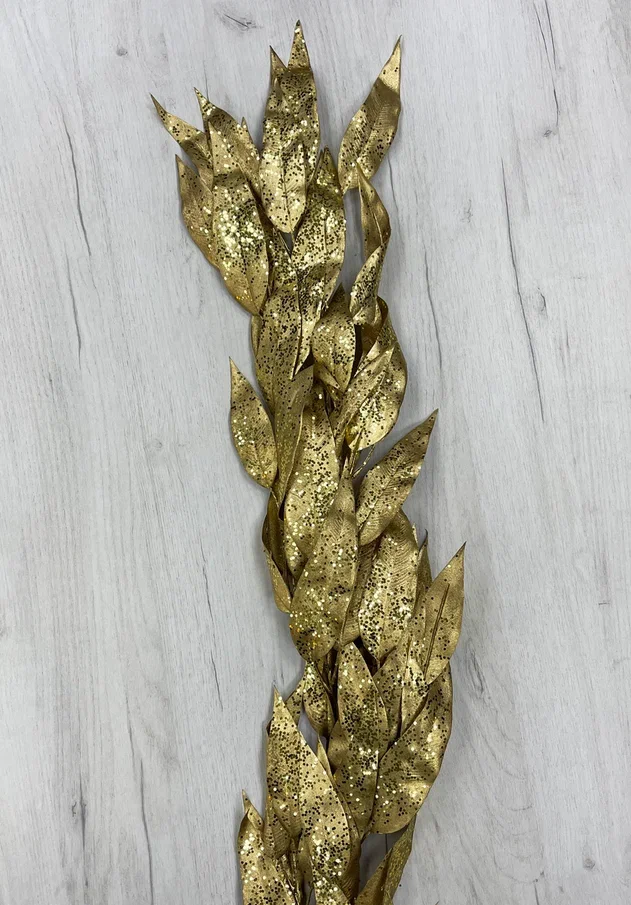 Ветвь Лавр Императорский 120 см., золото, 1 шт., Christmas De Luxe (87502) в Белгороде