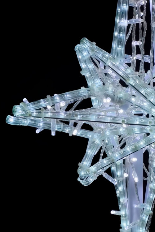 Светодиодная макушка Роза Ветров 75 см., Белая, 220В, LTC (LC-13210)