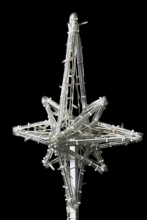 Светодиодная макушка Роза Ветров 75 см., Белая, 220В, LTC (LC-13210)