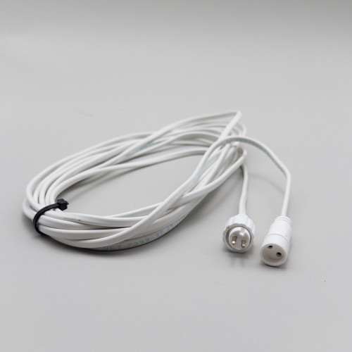 Соединитель 5 м. для нитей 24В. без возможности управления, провод белый ПВХ, IP65, LTC (SLL5m-8-1)