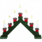 Горка рождественская Карина 35*42 см., 7 ламп, зеленый, Star Trading (16-276-71)