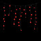 Светодиодная бахрома 3,1*0,5 м., 150 красных LED ламп, черный провод ПВХ, Beauty Led (PIL150-11-2R)