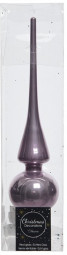 Елочная макушка Classic 26 см, сиреневая, стекло, KAEMINGK (114649)