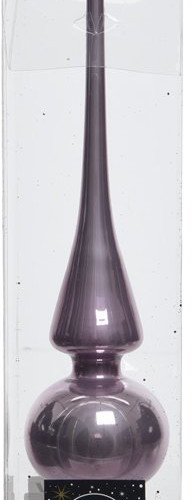 Елочная макушка Classic 26 см, сиреневая, стекло, KAEMINGK (114649)