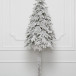 Искусственная елка Тароко заснеженная 180 см., 100% литая хвоя, ЕлкиТорг (198180)