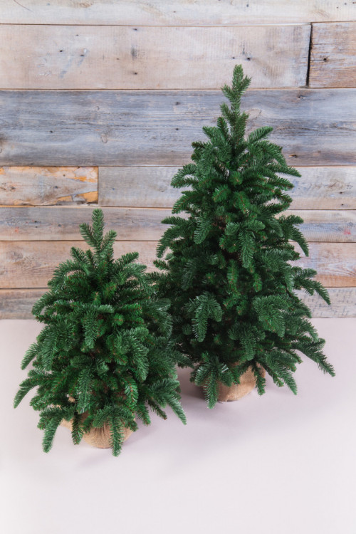 Елка Нормандия в мешочке 60 см., литая хвоя+пвх, Triumph Tree (73634)