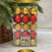 Набор пластиковых шаров Толледо 60 мм., 30 шт., Christmas DeLuxe (89771)