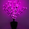 Светодиодная композиция Цветок в горшке, цветы сакуры 60 см., 24V, 96 розовых LED ламп, Beauty Led (JY73007B)