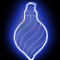 Светодиодная фигура из акрилайта синее свечение, 24*42 см., 220В, Beauty Led (HFS1-2B)