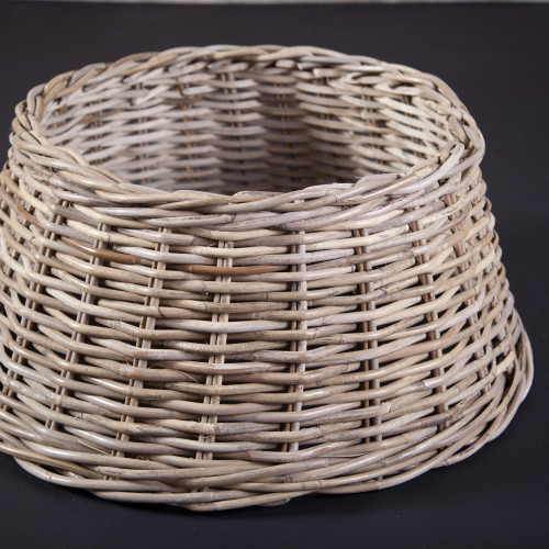 Корзина для декорирования подставки 28х65 см., светло-коричневая, Christmas DeLuxe (83792)