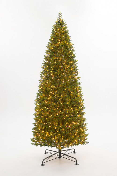 Искусственная ель Торжественная 4 м., 100% литая, 1300 теплых белых LED ламп ЕлкиТорг (168400)