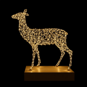 Светодиодная фигура Олениха 170 см., Сад Радости (SR045)