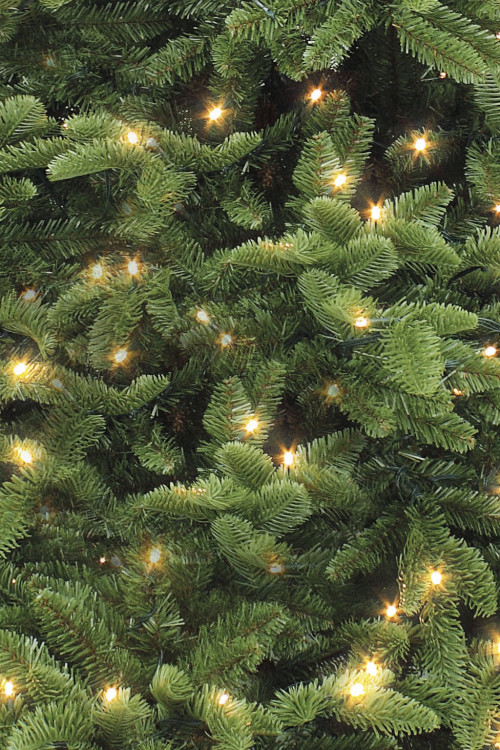 Елка Нормандия с лампочками 120 см., 168 LED ламп, литая хвоя+пвх, Triumph Tree (73015)